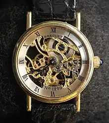 Handskelettierte Armbanduhr (Breguet SA)