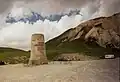 Col du Galibier: Monument zu Ehren Desgranges