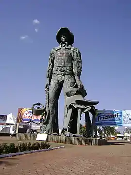 Denkmal des Viehhirten (Peão), Barretos