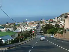 Stadtzentrum von Mossel Bay