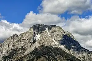 Skillet Glacier (rechts) und Falling Ice Glacier (links)