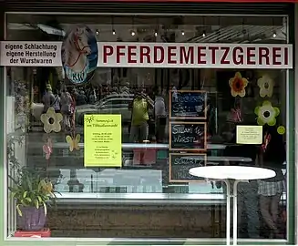 Pferdemetzgerei am Viktualienmarkt in München