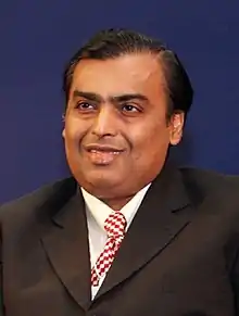 Mukesh D. Ambani (2016)(Foto von 2007)