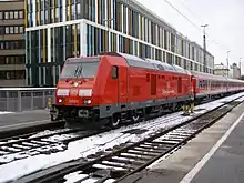 245 012 der Deutschen Bahn in München