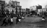 Auf dem Camp del Carrer Muntaner spielte Barcelona von 1905 bis 1909