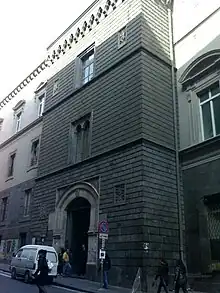 Palast von Fabrizio I. Colonna, in der Via Mezzocannone in Neapel