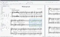 MuseScore 4.0.1 unter KDE Plasma / Debian