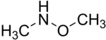 Strukturformel von N,O-Dimethylhydroxylamin