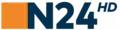 Logo von N24 HD vom 12. September 2016 bis 18. Januar 2018