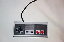 Detailansicht des NES-Classic-Mini-Controllers