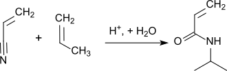 N-Isopropylacrylamid aus Propen und Acrylnitril