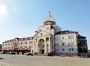 Parlamentsgebäude in Stepanakert (bis 2023 genutzt)