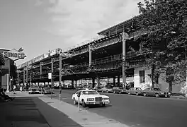 Hochbahn in New York City, 1984