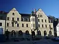 Hotel „U Beránka“ und Stadttheater Nachod