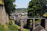 Brücke im Festungsbereich