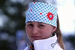 Prekopová an der Strecke in Oslo 2010