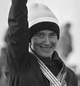 Natalja Petrusjowa bei der Sprintweltmeisterschaft 1982