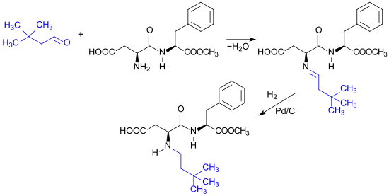 Synthese des Süßstoffs Neotam