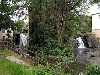 Wasserfall der Enz in Neuerburg