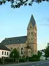 Katholische Kirche St. Medardus, von Norden aus gesehen