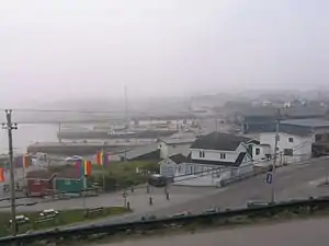 Channel-Port aux Basques bei Nebel