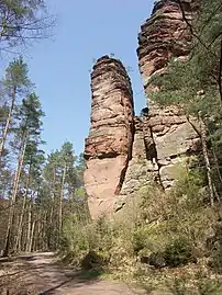 Schlemmer­turm und Neyturm