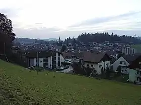 Blick auf Niederscherli