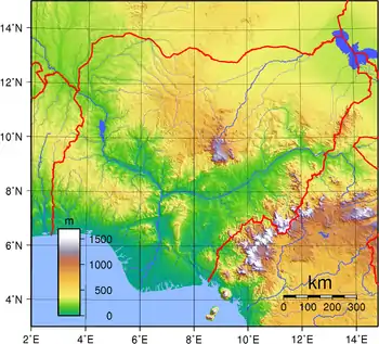 Jos-Plateau in Zentralnigeria