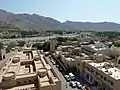 Blick vom Turm des Forts über den Souq von Nizwa