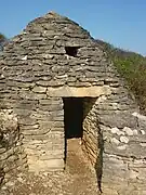 Außenansicht der Cadole auf dem Plateau de Blu