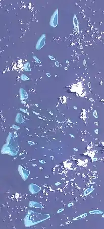 NASA-Sat.-Bild des Nord-Maalhosmadulu-Atolls