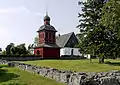 Kirche von Nordmaling mit Glockenstapel