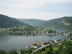 Norheimsund von Osten