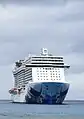 Norwegian Escape, zu erkennen das zusätzliche Deck