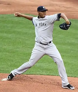 Iván Nova bei den New York Yankees (2011)