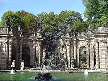 Nymphenbad, Zwinger Dresden