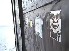 OBEY, oft von anderen Streetart-Künstlern aufgegriffen, ursprünglich entliehen aus dem Film Sie leben von John Carpenter