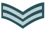 Double Chevron Corporal insignia, Royal Air Force