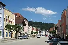 Marktplatz von Obernzell