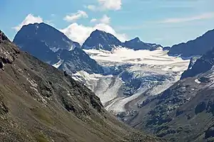 Ochsentaler Gletscher von Norden (2009)