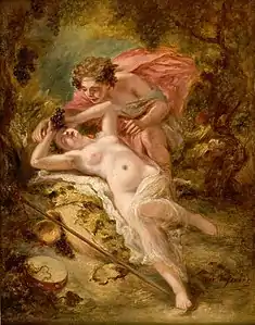 Bacchus und Erigone, 1850, Musée Fabre, Montpellier