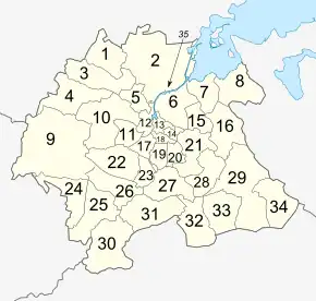 Kirchspiele der Kommune