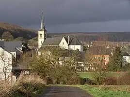 Der Dorfkern von Oetringen