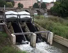 Doppel-Wasserkraftschnecke, Hann. Münden