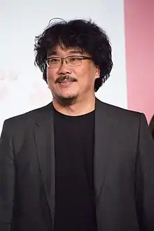 Bong Joon-ho bei der Japan-Premiere von Okja (2017)