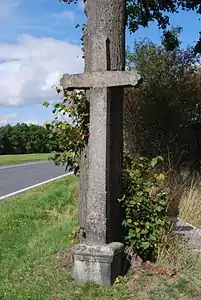 Wegkreuz an westlichen Ortsausgang