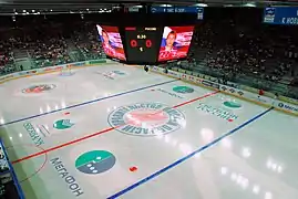 Innenraum der Omsk Arena