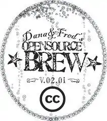 Free-Beer-Variante „Dana & Fred’s Open source brew“ (2005)