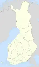 Lage von Oripää in Finnland