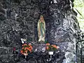 Lourdes-Grotte, Innenansicht